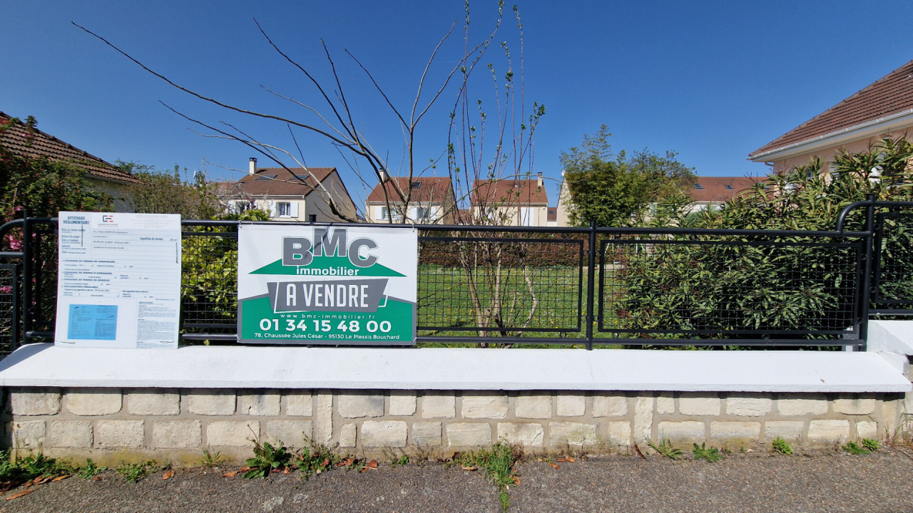 Image_1, Terrain, Le Plessis-Bouchard, ref :1206