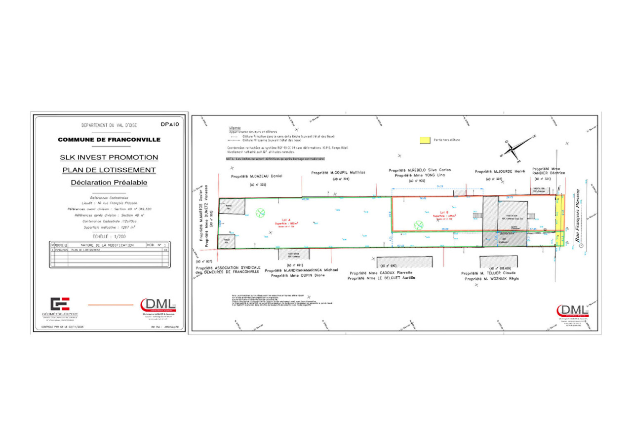 Image_2, Terrain, Franconville, ref :1244